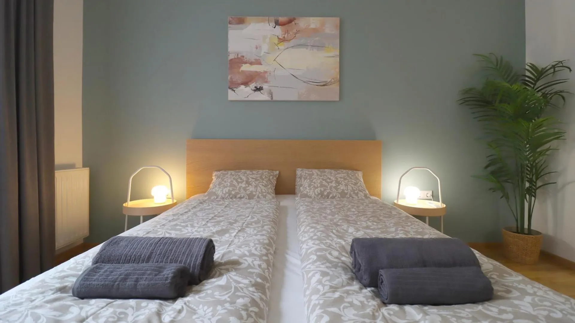 布达佩斯Kazinczy 2Bdr With Ac, Smart Tv公寓 0*, 布达佩斯